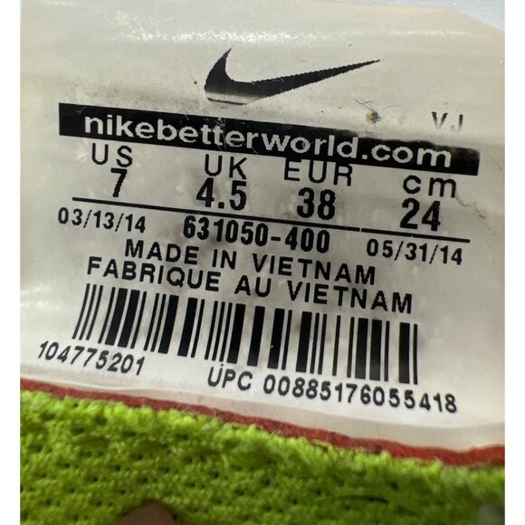 Nike Free 4.0 Flyknit Running Shoes Women’s 7 - Picture 7 of 7